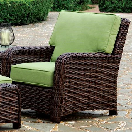 Outdoor Wicker Arm Chair